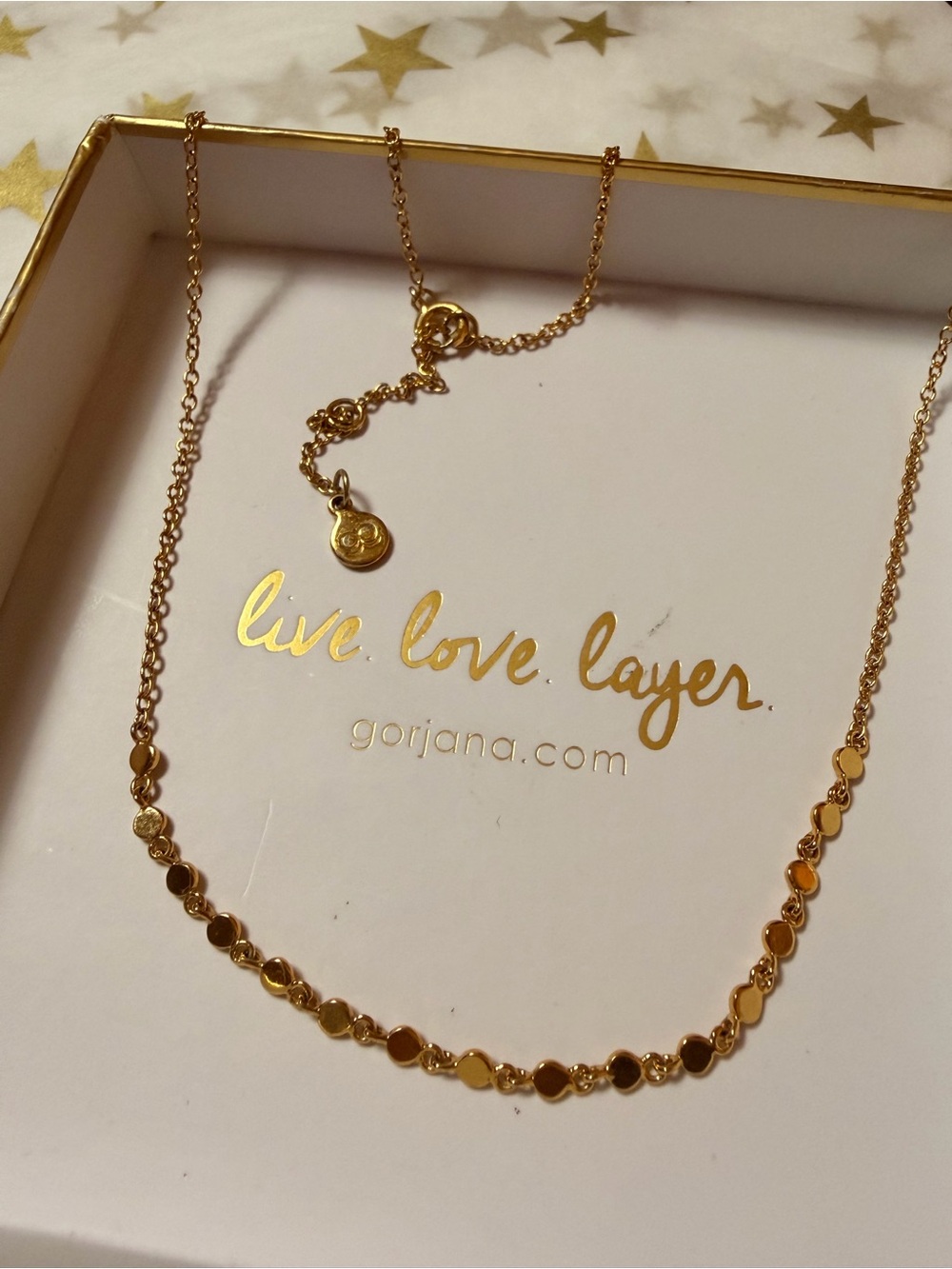 Gorjana Gold Chloe Layered Dot Chain Necklace